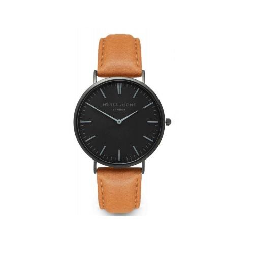 Personalised Men s Minimalist Watch In Camel