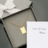 Dazzle Personalised Necklace - Own Handwriting Engraving - Wear We Met