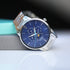 Men's Architect Apollo Blue - Handwriting Engraving - Wear We Met