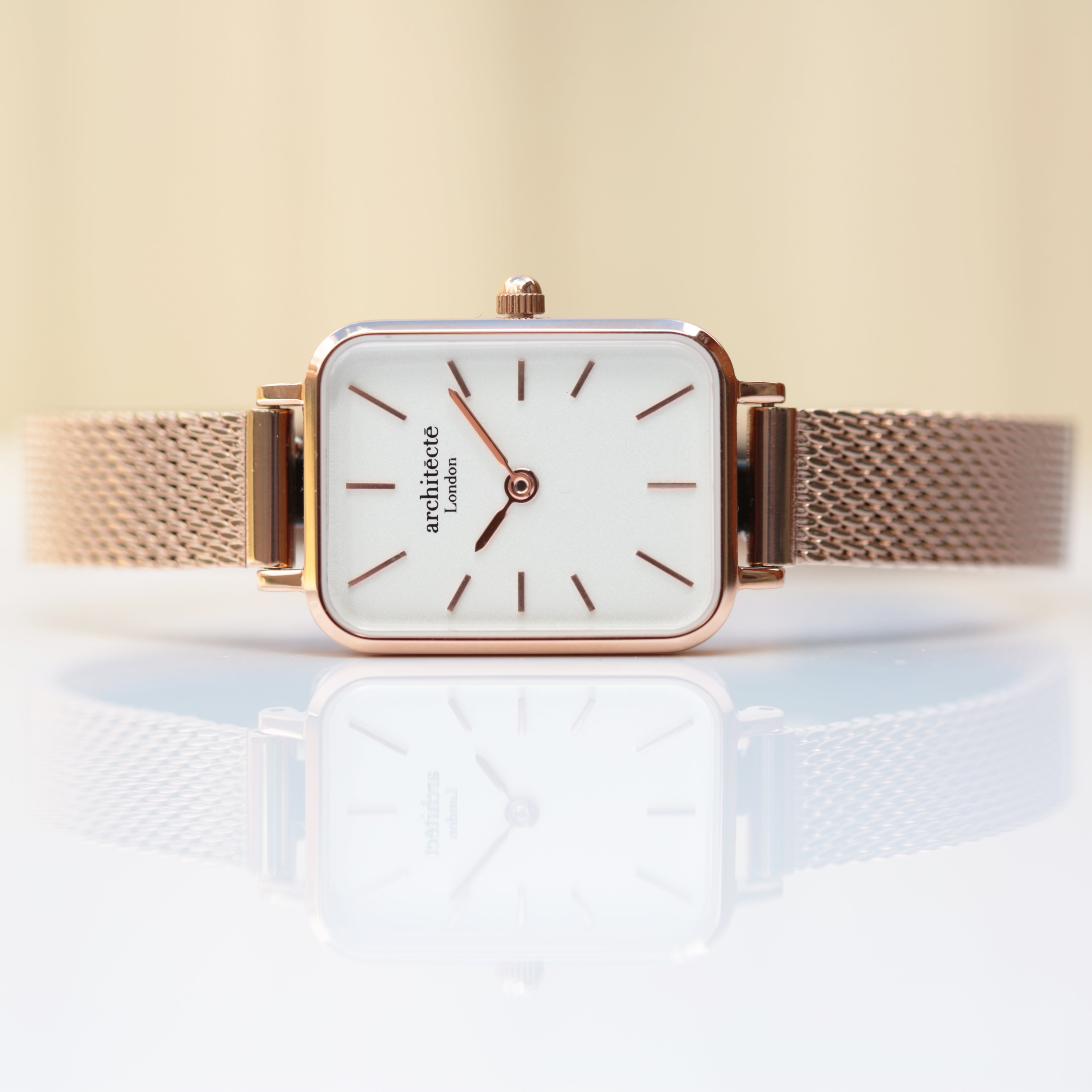 Ladies Architēct Lille - Rose Gold - Handwriting Engraving - Wear We Met