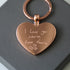 Hearts Forever Keychain With Handwriting Engraving - Wear We Met