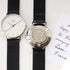 Handwriting Engraving - Men's Architect Zephyr + Pitch Black Mesh Strap - Wear We Met