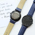 Handwriting Engraving - Men's Minimalist Watch + Admiral Blue Strap - Wear We Met