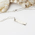 Sterling Silver Bar Necklace - Wear We Met