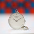 Modern Pocket Watch Silver - Handwriting Engraving - Wear We Met