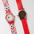 Engraved Kids 3D Football Watch - Red - Wear We Met